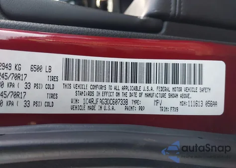 2013 Jeep Grand Cherokee Laredo from USA, damaged, VIN 1C4RJFAG3DC607338